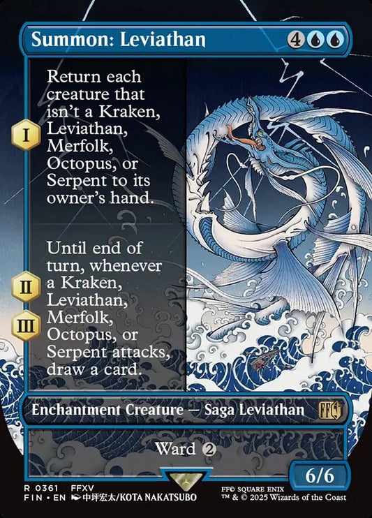 Summon: Leviathan | FIN (Borderless Alternate Art)