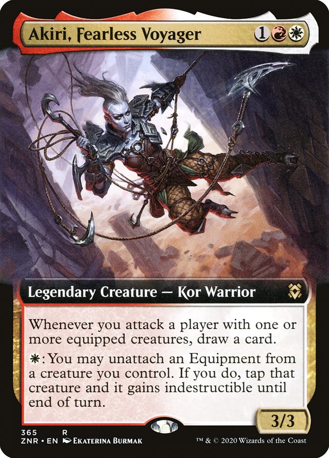 Akiri, Fearless Voyager | ZNR (Extended Art)