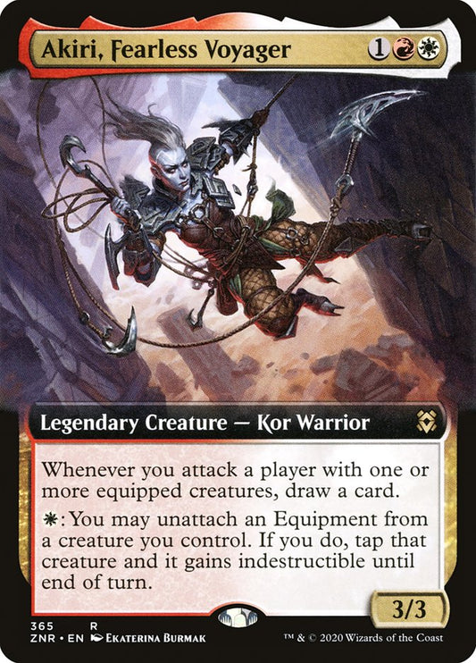 Akiri, Fearless Voyager | ZNR (Extended Art)