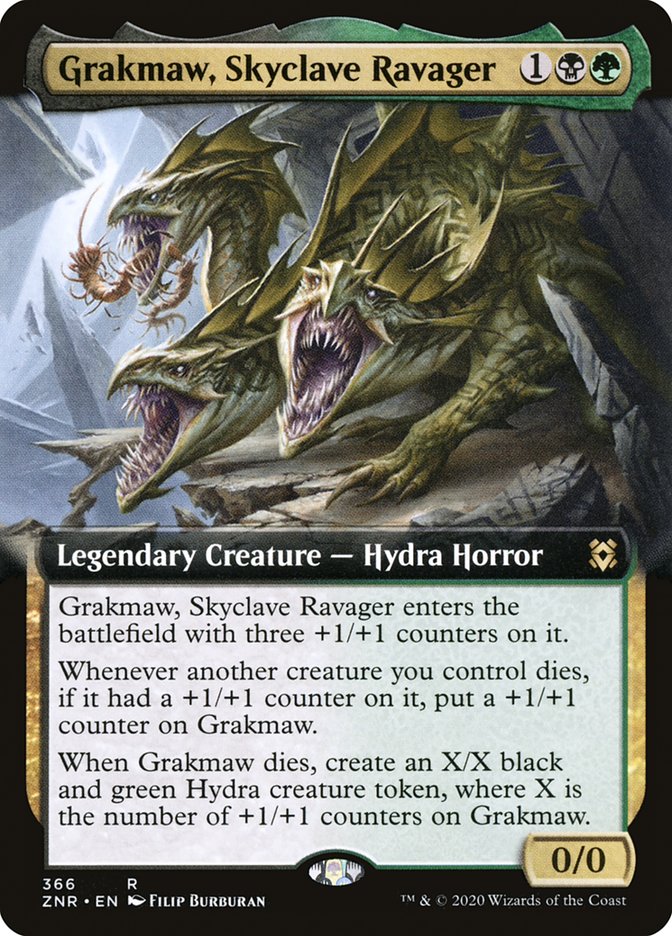 Grakmaw, Skyclave Ravager | ZNR (Extended Art)