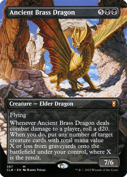 Ancient Brass Dragon | CLB (Showcase)