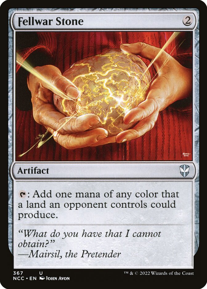 Fellwar Stone Card Scan