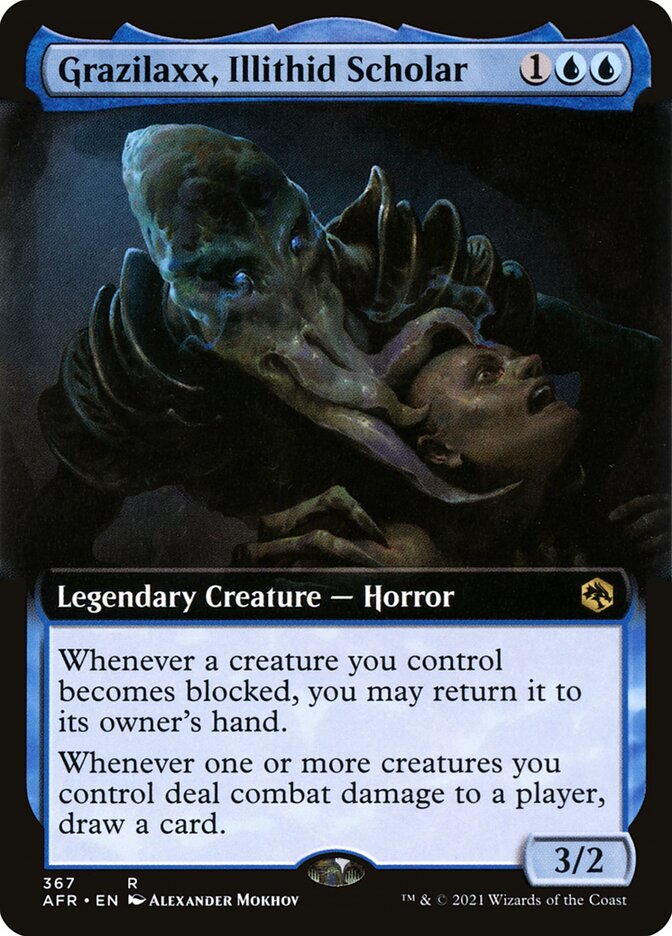 Grazilaxx, Illithid Scholar | Extended Art | AFR