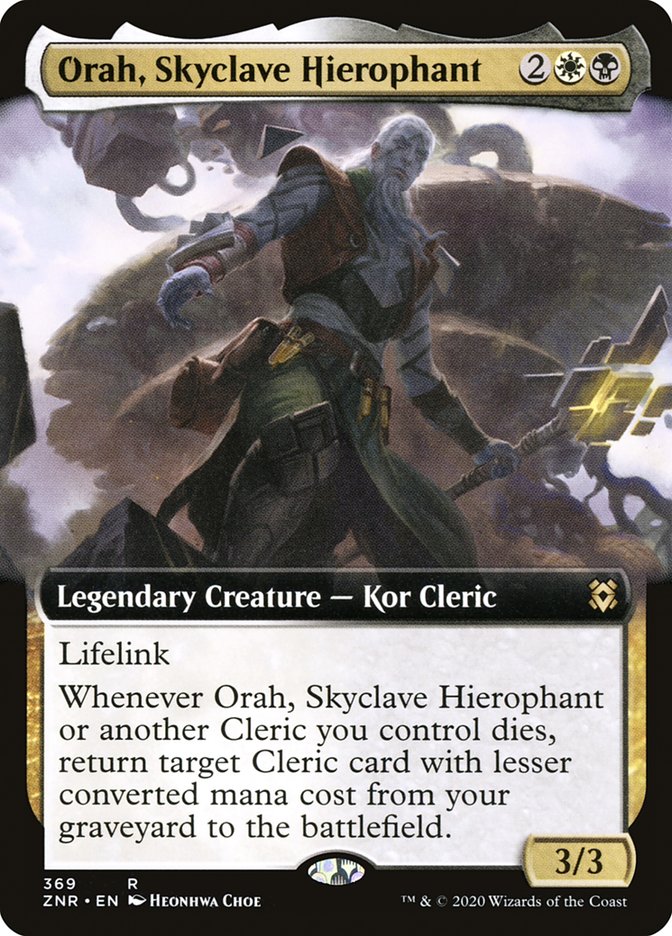 Orah, Skyclave Hierophant | ZNR (Extended Art)