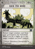 Card Scan of Back for More | OTP