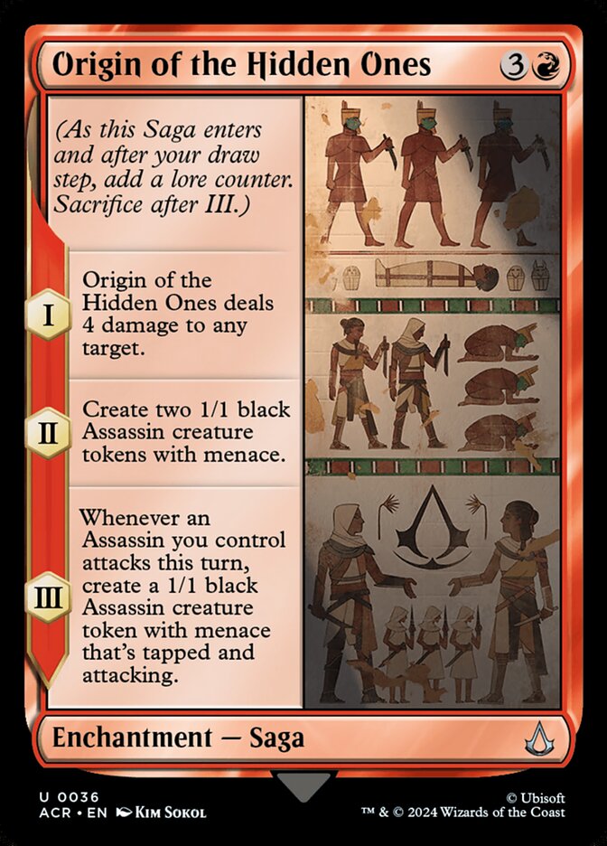 Card Scan of Origin of the Hidden Ones | ACR