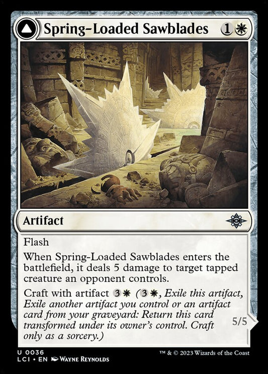 Spring-Loaded Sawblades // Bladewheel Chariot | LCI