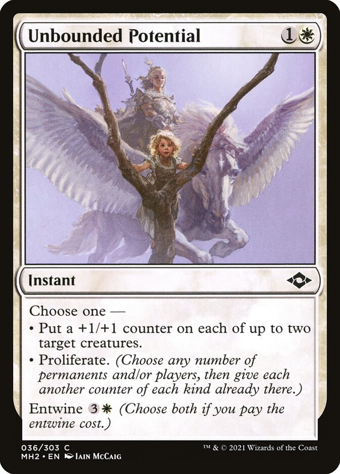 Card Scan of Unbounded Potential | MH2