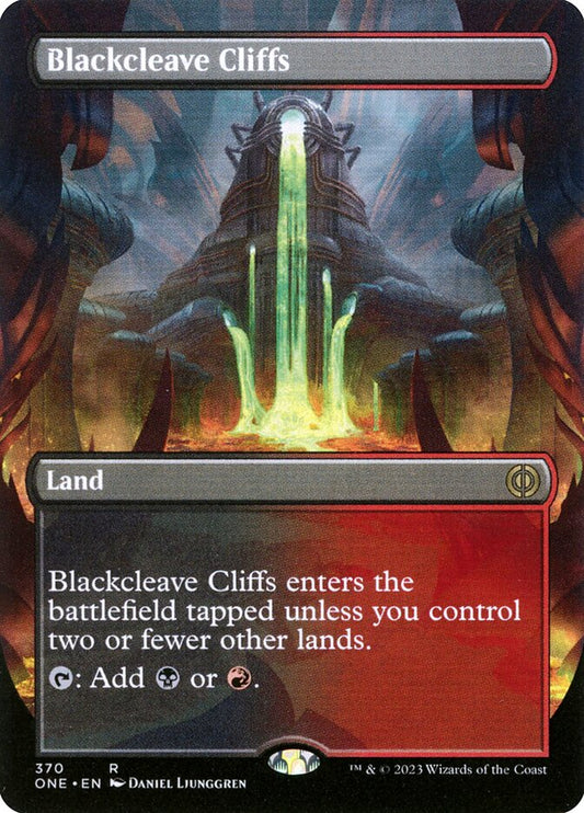 Blackcleave Cliffs | ONE (Borderless Art)
