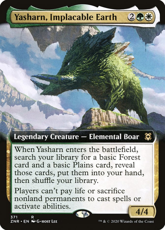 Yasharn, Implacable Earth | ZNR (Extended Art)