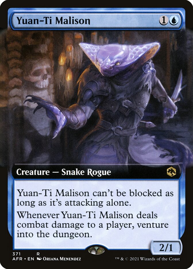 Yuan-Ti Malison | Extended Art | AFR (Foil)