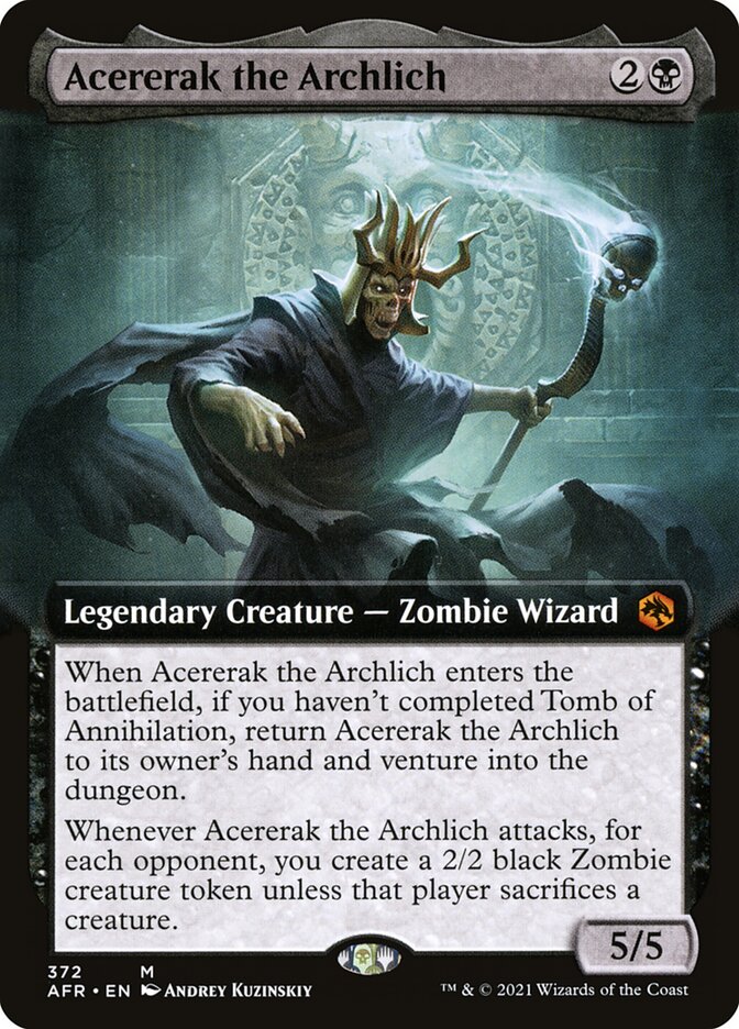 Acererak the Archlich | Extended Art | AFR
