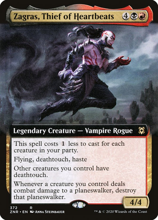 Zagras, Thief of Heartbeats | ZNR (Extended Art)