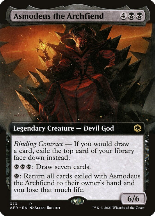 Asmodeus the Archfiend | AFR (Extended Art)