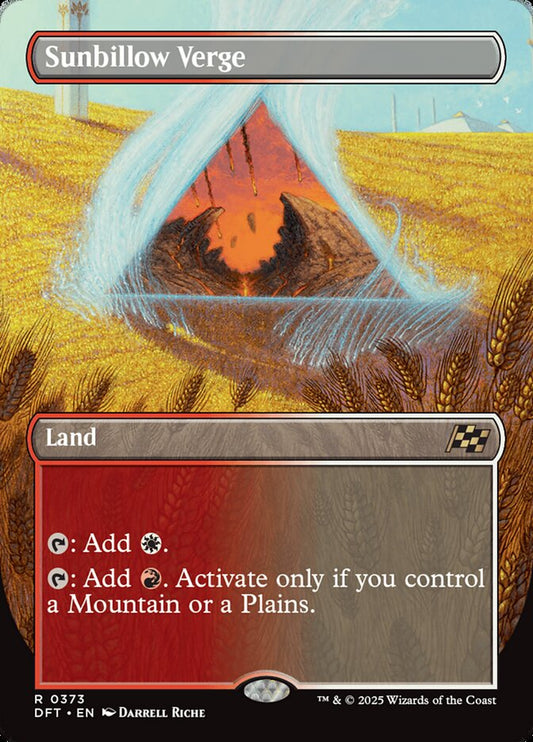 Sunbillow Verge | DFT (Borderless)
