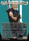 Card Scan of Cloud, Midgar Mercenary | FIN (Borderless Alternate Art)