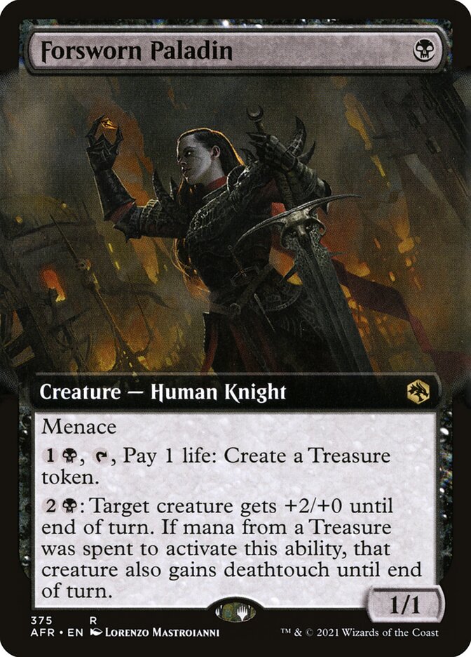 Forsworn Paladin | Extended Art | AFR