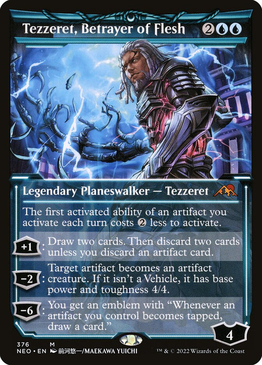 Tezzeret, Betrayer of Flesh | NEO (Soft Glow Showcase)
