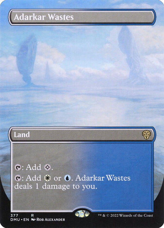 Adarkar Wastes | DMU (Alternate Art Borderless)
