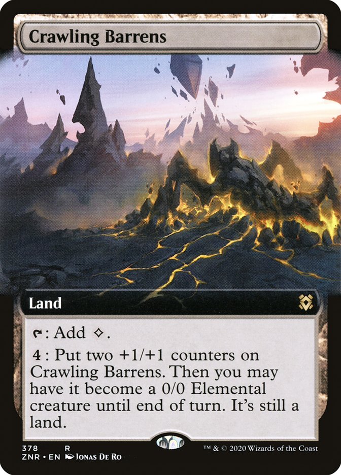 Crawling Barrens | ZNR (Extended Art)