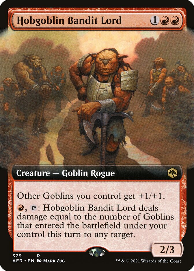 Hobgoblin Bandit Lord | Extended Art | AFR