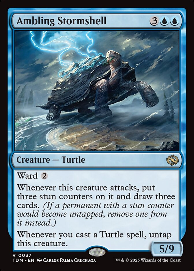 Card Scan of Ambling Stormshell | TDM