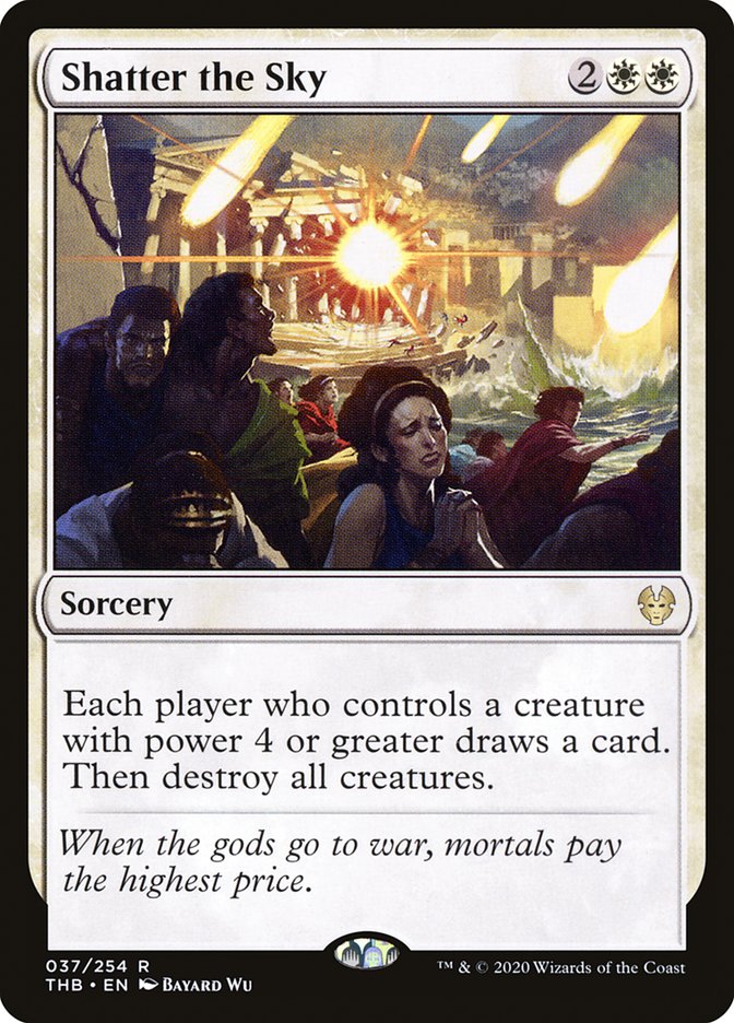 Card Scan of Shatter the Sky | THB