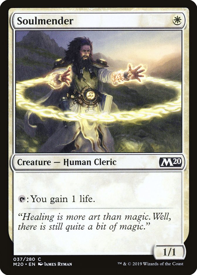 Card Scan of Soulmender | M20