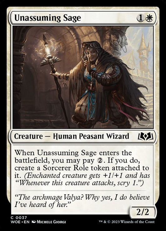 Unassuming Sage | WOE