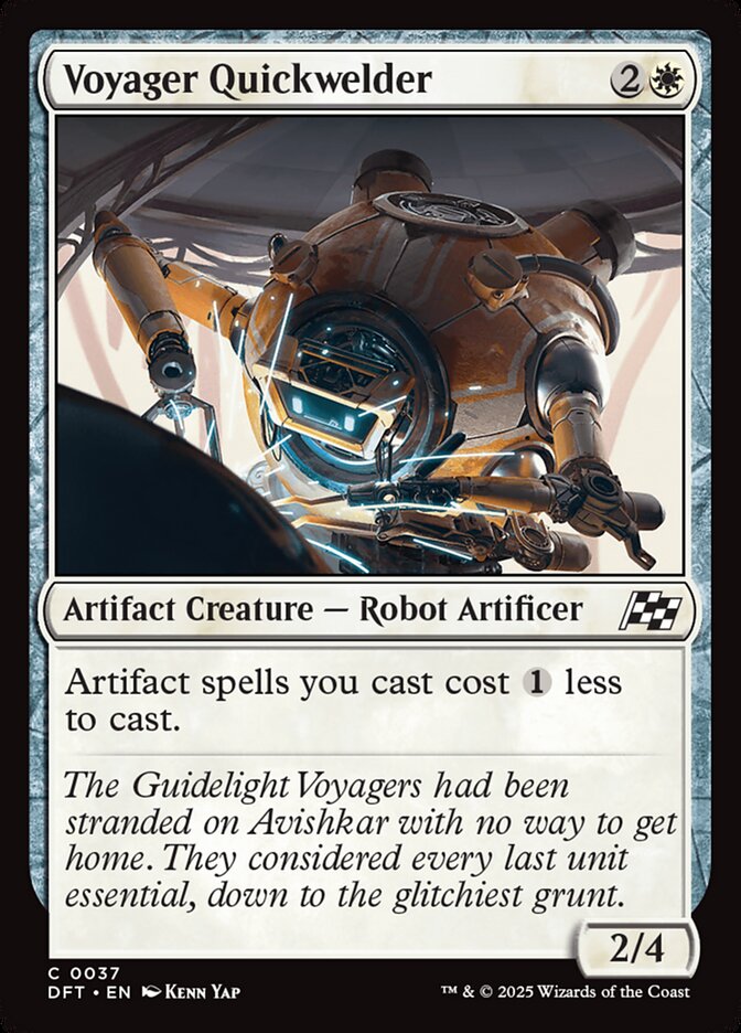 Card Scan of Voyager Quickwelder | DFT