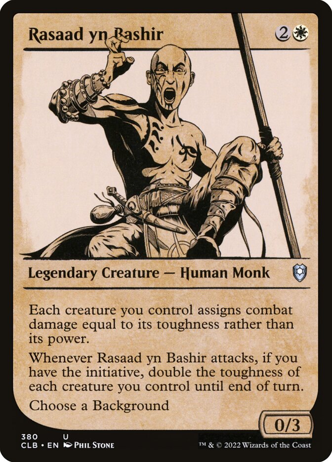 Card Scan of Rasaad yn Bashir | CLB (Showcase)