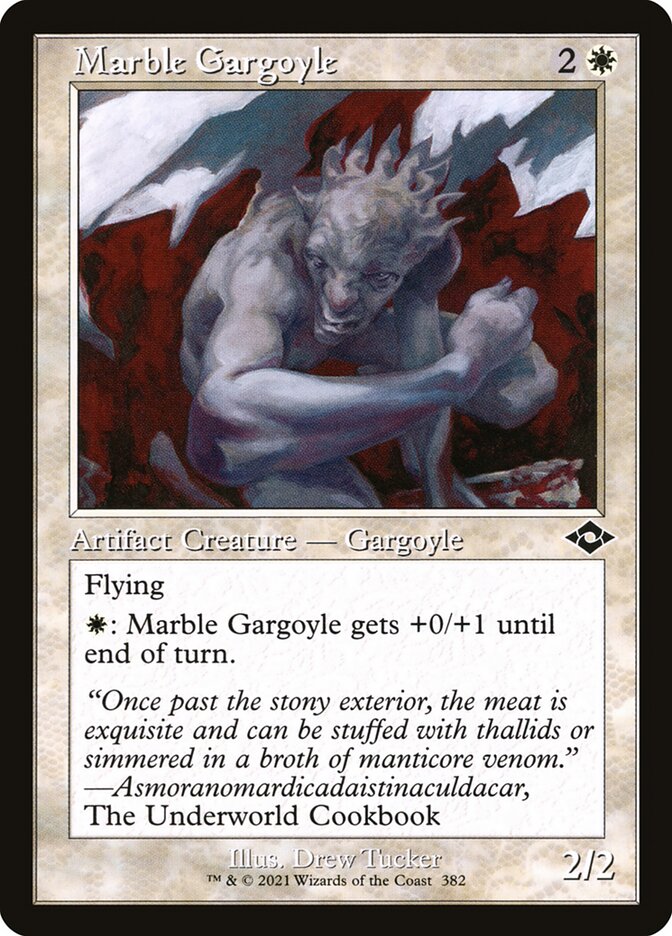 Card Scan of Marble Gargoyle | MH2 (Old-Frame Retro)