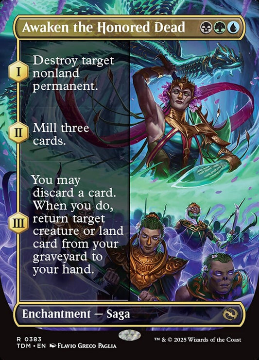 Awaken the Honored Dead | TDM (Borderless Alternate Art)