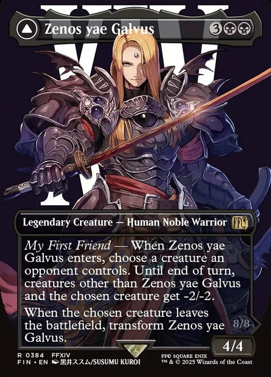 Zenos yae Galvus // Shinryu, Transcendent Rival | FIN (Borderless Alternate Art)