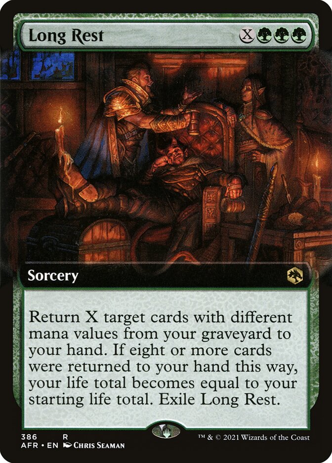 Long Rest | Extended Art | AFR (Foil)