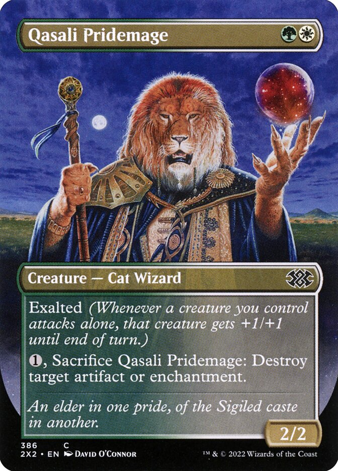 Card Scan of Qasali Pridemage | 2X2 (Showcase)