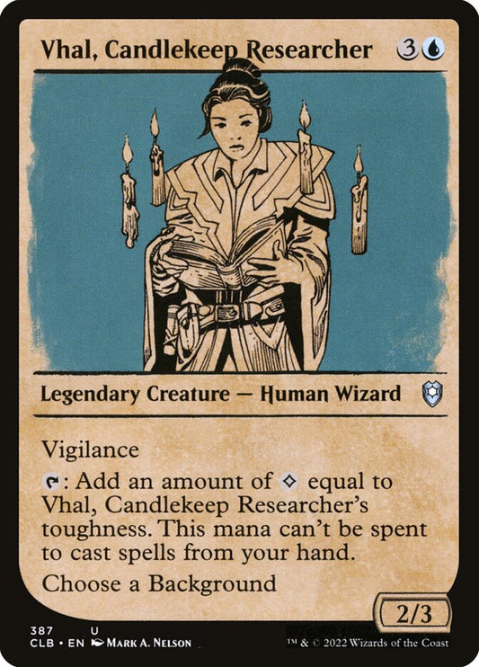 Vhal, Candlekeep Researcher | CLB (Showcase)