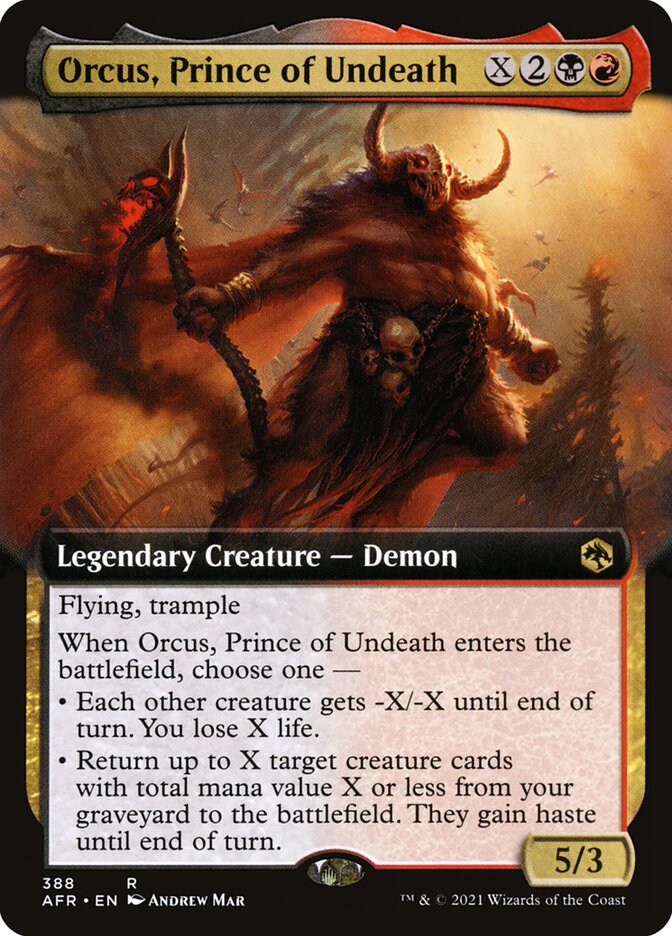 Orcus, Prince of Undeath | Extended Art | AFR