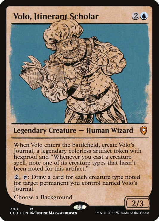 Volo, Itinerant Scholar | CLB (Showcase)