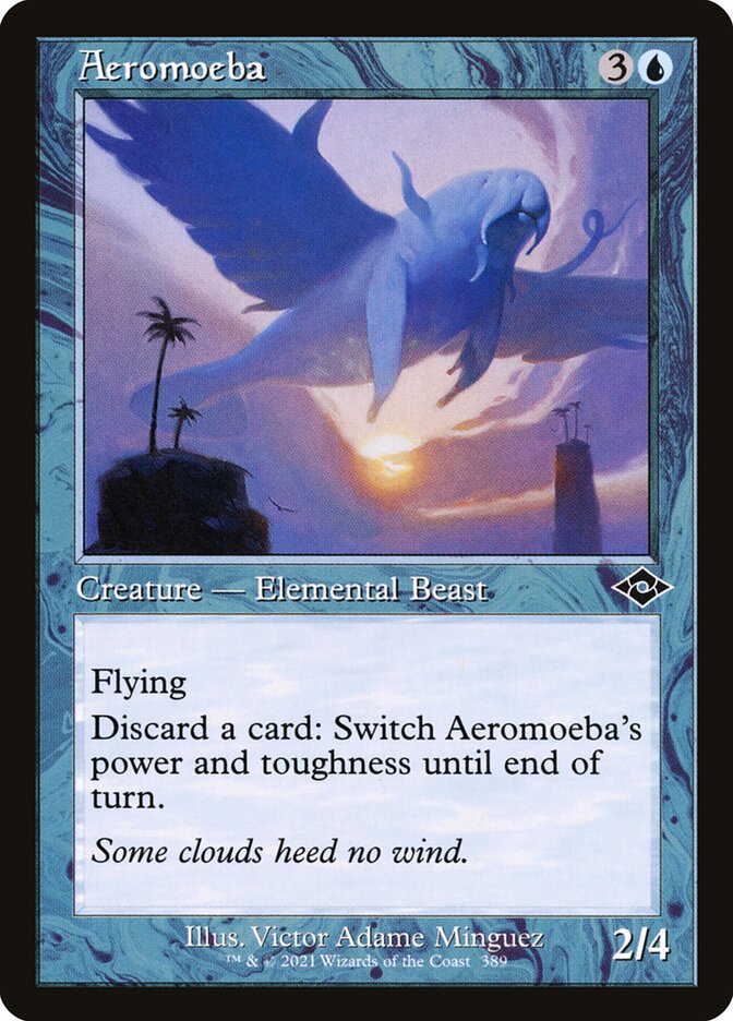 Card Scan of Aeromoeba | MH2 (Old-Frame Retro)