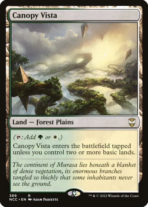 Canopy Vista Card Scan