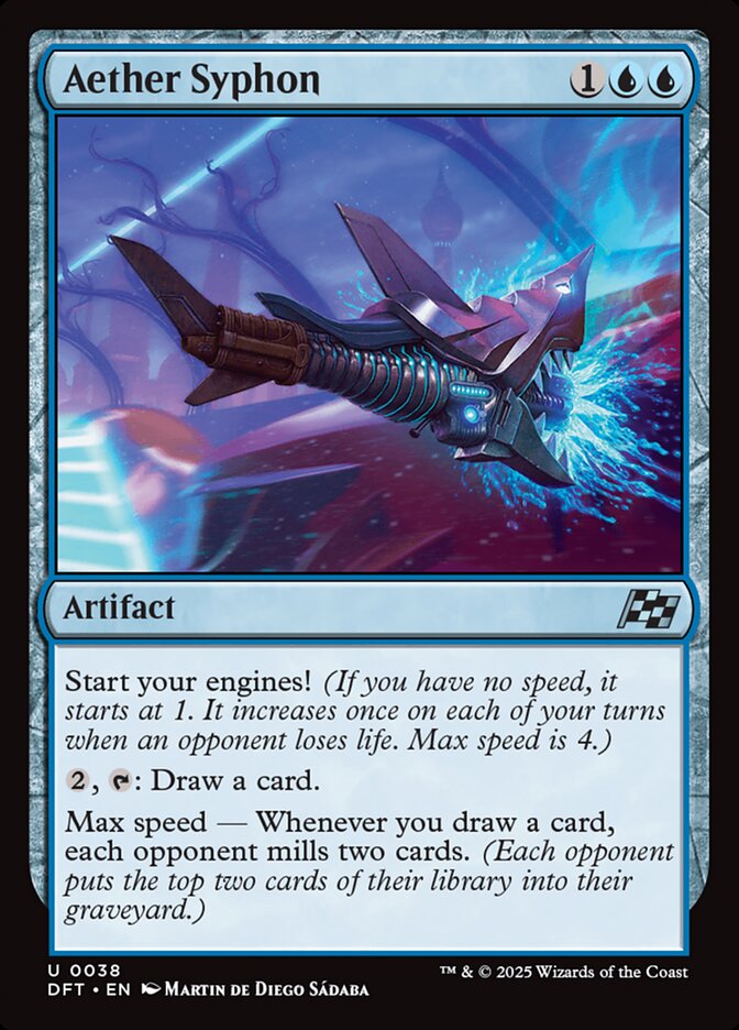 Card Scan of Aether Syphon | DFT
