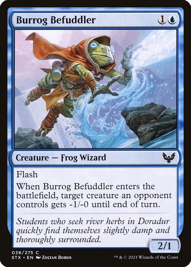 Card Scan of Burrog Befuddler | STX