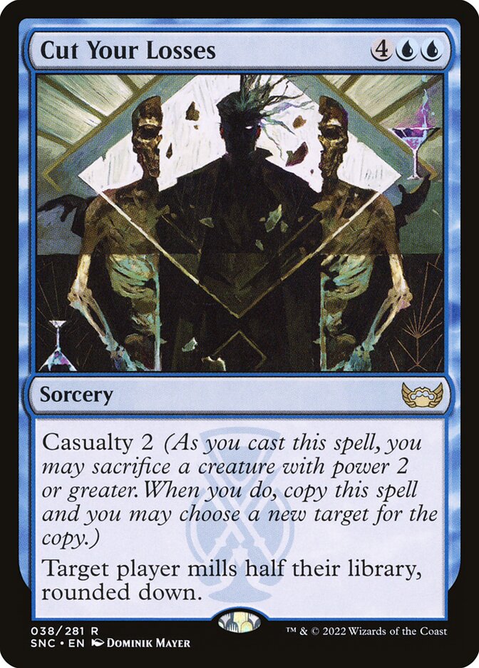 Cut Your Losses | SNC (Foil) - Card Scan