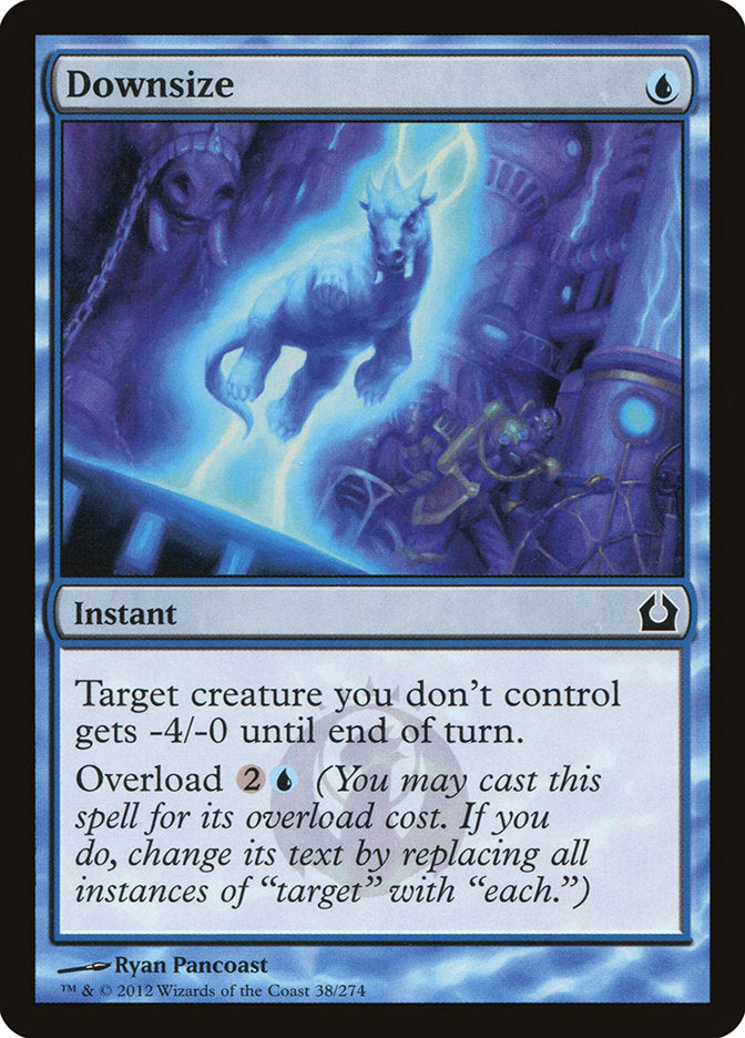 Card Scan of Downsize | RTR