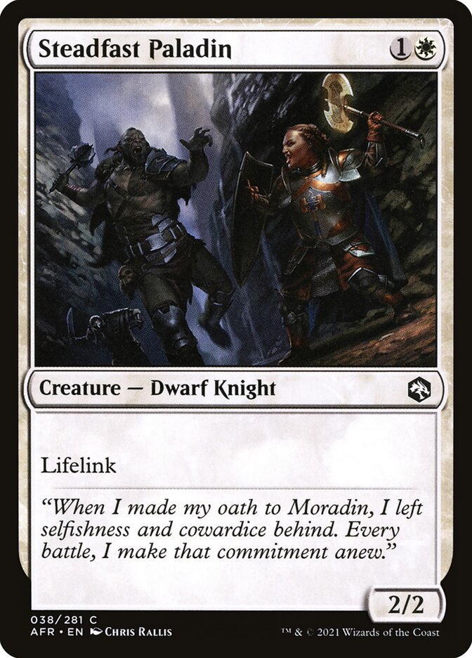 Steadfast Paladin | AFR (Foil)