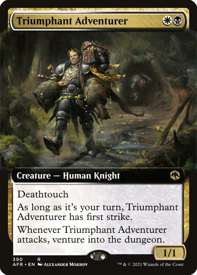 Triumphant Adventurer | Extended Art | AFR
