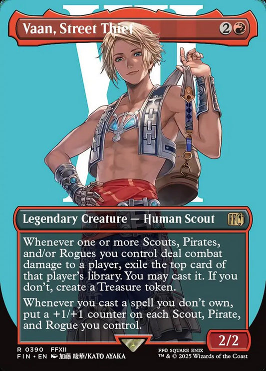 Vaan, Street Thief | FIN (Borderless Alternate Art)