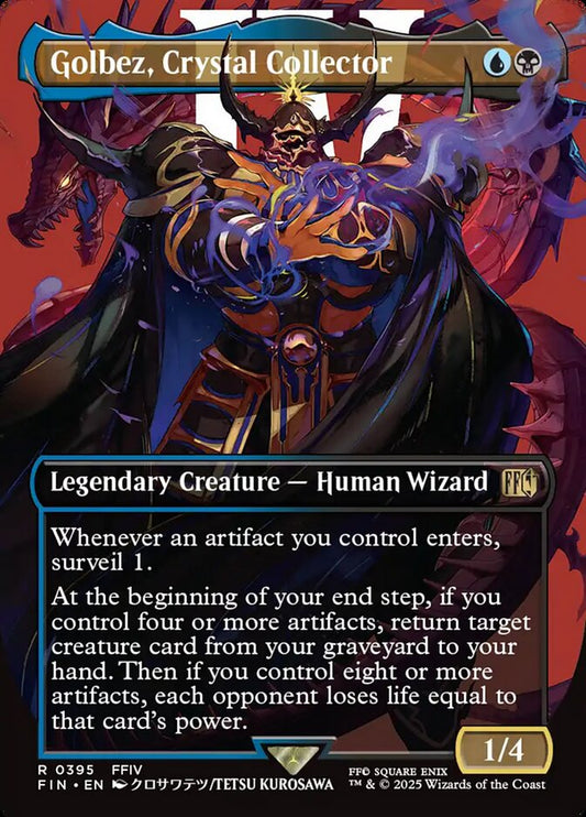 Golbez, Crystal Collector | FIN (Borderless Alternate Art)