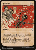Card Scan of Fireball | CLB (Showcase)